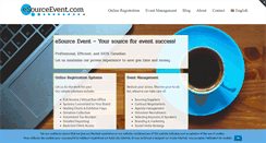 Desktop Screenshot of esourceevent.com